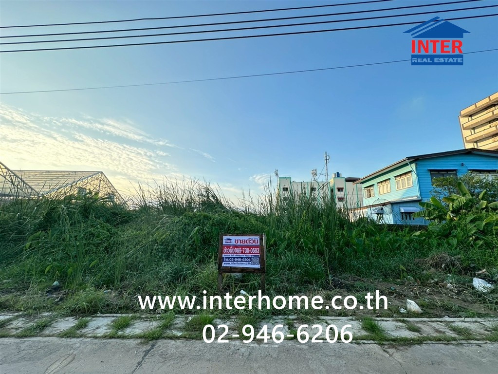 Empty land 184 sq m. Empty land, Soi Bancha 3, Suksawat Road. Phra Samut Chedi, Samut Prakan Empty land 184 sq m. Empty land, Soi Bancha 3, Suksawat Road. Phra Samut Chedi, Samut Prakan