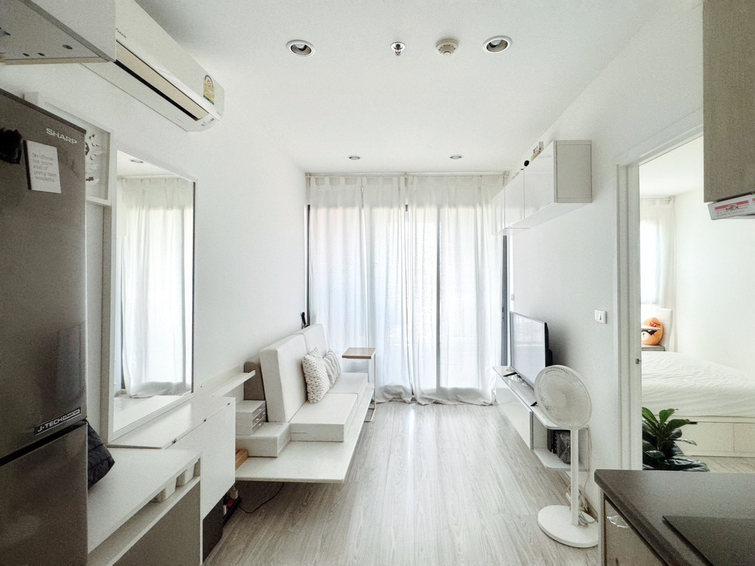 ห้องใหม่ ไม่เคยปล่อยเช่า เช่า 1 ห้องนอน 1 ห้องน้ำ ไอดีโอ โมบิ สุขุมวิท อีสท์เกต | Ideo Mobi Sukhumvit Eastgate 