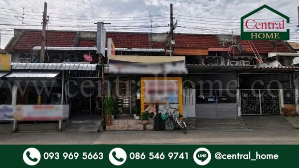 Townhouse 25 sq m, Chaengwattana 14, business location next to main road.