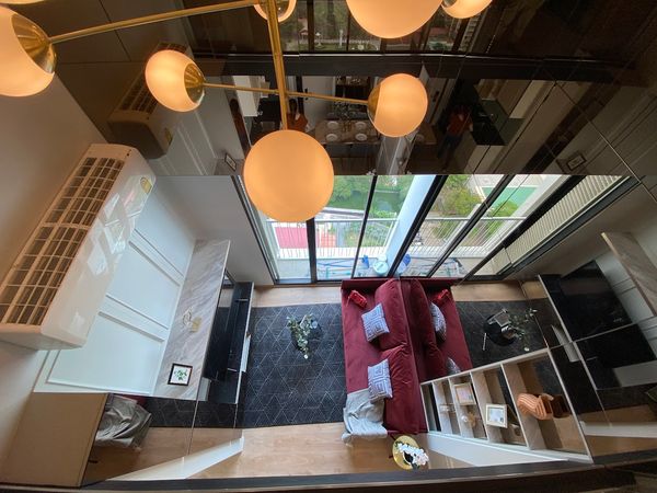 For rent ║ Noble Recole Sukhumvit 19, high ceiling condo. Heart of Asoke–Sukhumvit ║ 065-626-5636 (Khun Kee)