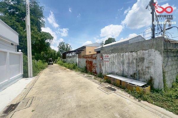 Warehouse with land for sale, 400 sq m, Tiwanon - Pak Kret 34, Soi Budget 20, near IMPACT Muang Thong Thani.