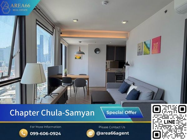 🔥 ขายด่วน❗️ ห้องสวย วิวดี คอนโด Chapter Chula-Samyan