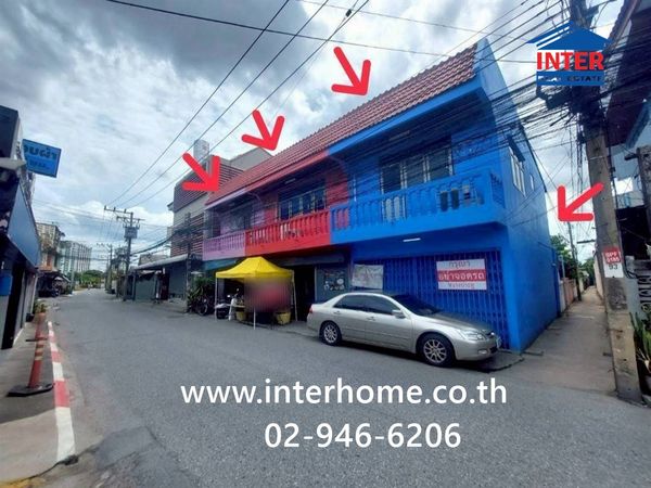 อาคารพาณิชย์ + บ้าน 2 ชั้น 96 ตร.ว. อาคารพาณิชย์ + บ้าน ซอยอยู่สุข5 ใกล้สำนักงานเทศบาลตำบลบางเมือง ถนนอักษรลักษณ์ ถนนสุขุมวิท เมืองสมุทรปราการ สมุทรปราการ