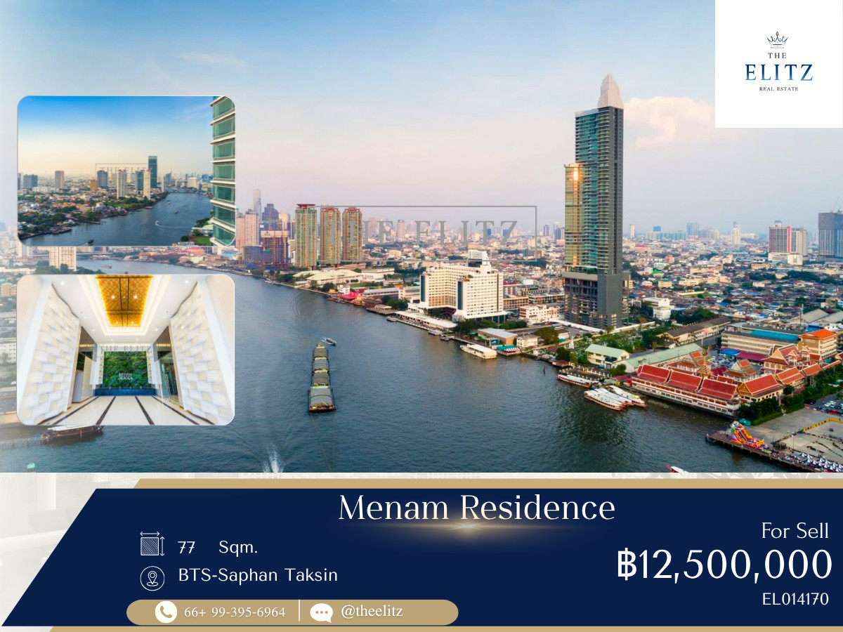 ✨ Heavenly Riverfront Corner Residence – Majestic High-Floor Vistas Over the Chao Phraya Skyline ✨ ✨ Heavenly Riverfront Corner Residence – Majestic High-Floor Vistas Over the Chao Phraya Skyline ✨