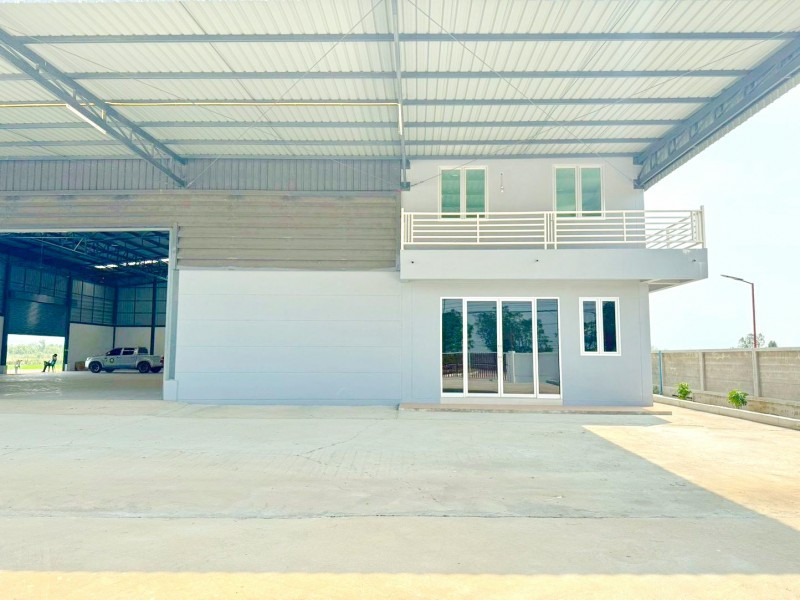Warehouse and office for rent 7rai land 900sq.m. Near PTT Sali KamnanOng 899m. 2-story office 2 offi – รูปที่ 3