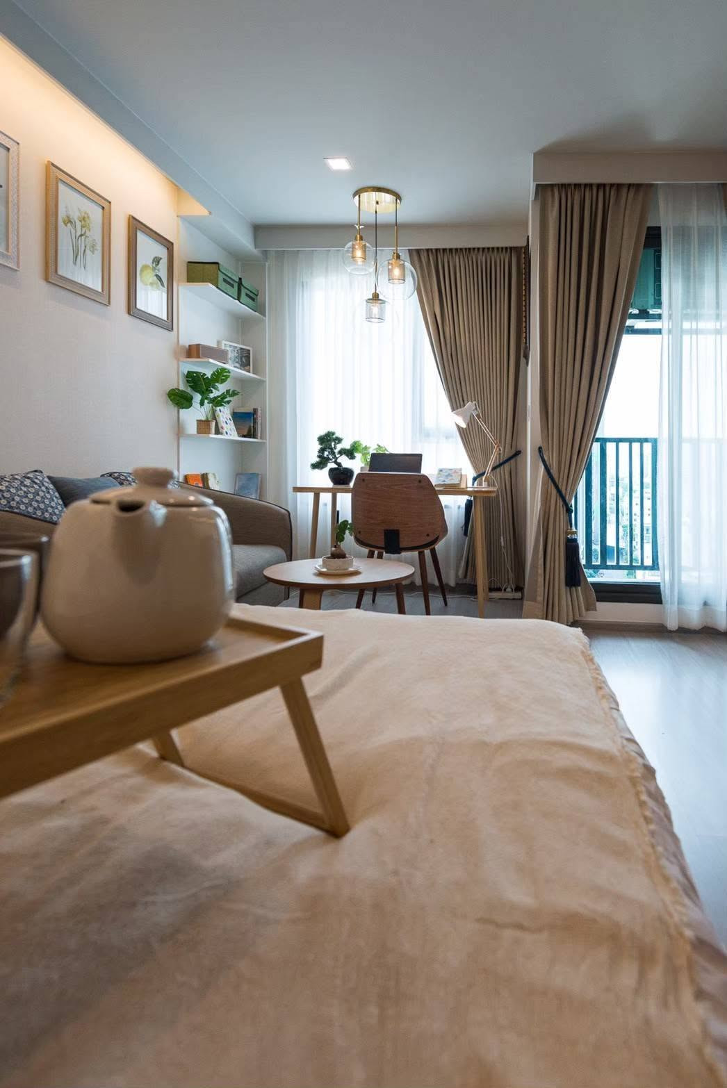 For rent, LIFE LADPRAO (Life Ladprao), fully furnished, ready to move in. Next to the escalator going up to BTS Lat Phrao Intersection -RW000401 – รูปที่ 2