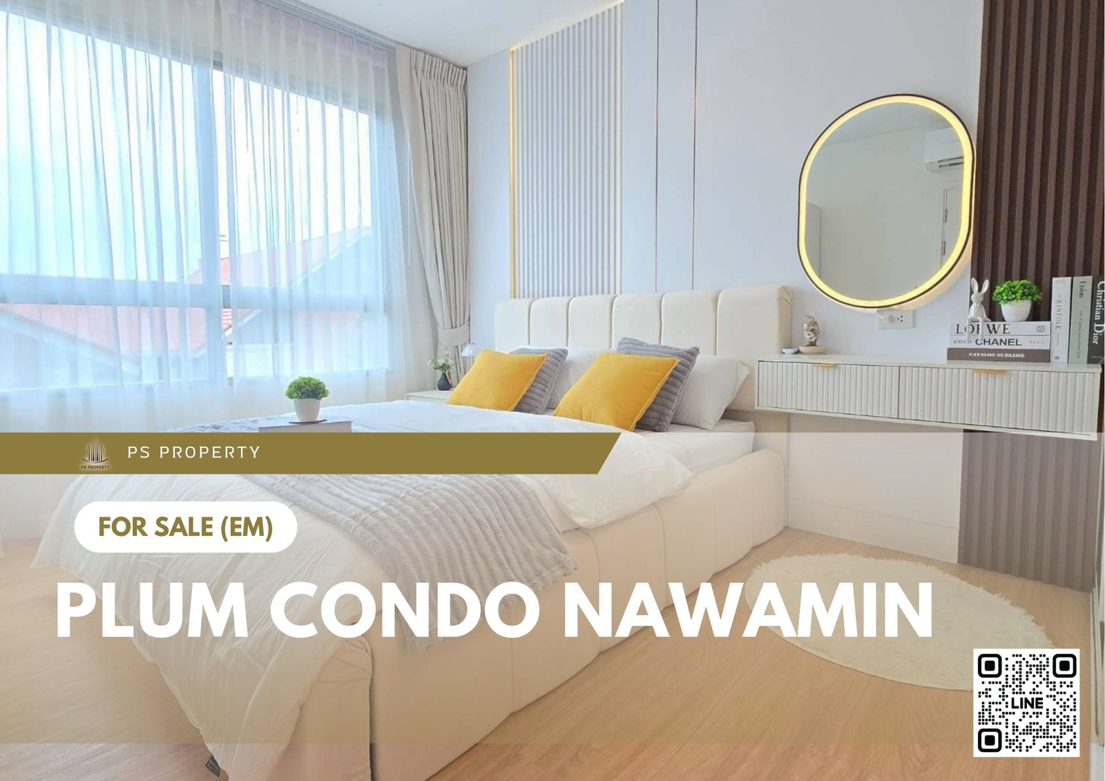 ขายด่วน 🔥 Plum Condo Nawamin 🔥 เฟอร์นิเจอร์ และ เครื่องใช้ไฟฟ้าครบ ใกล้ MRT สายสีชมพู ขายด่วน 🔥 Plum Condo Nawamin 🔥 เฟอร์นิเจอร์ และ เครื่องใช้ไฟฟ้าครบ ใกล้ MRT สายสีชมพู