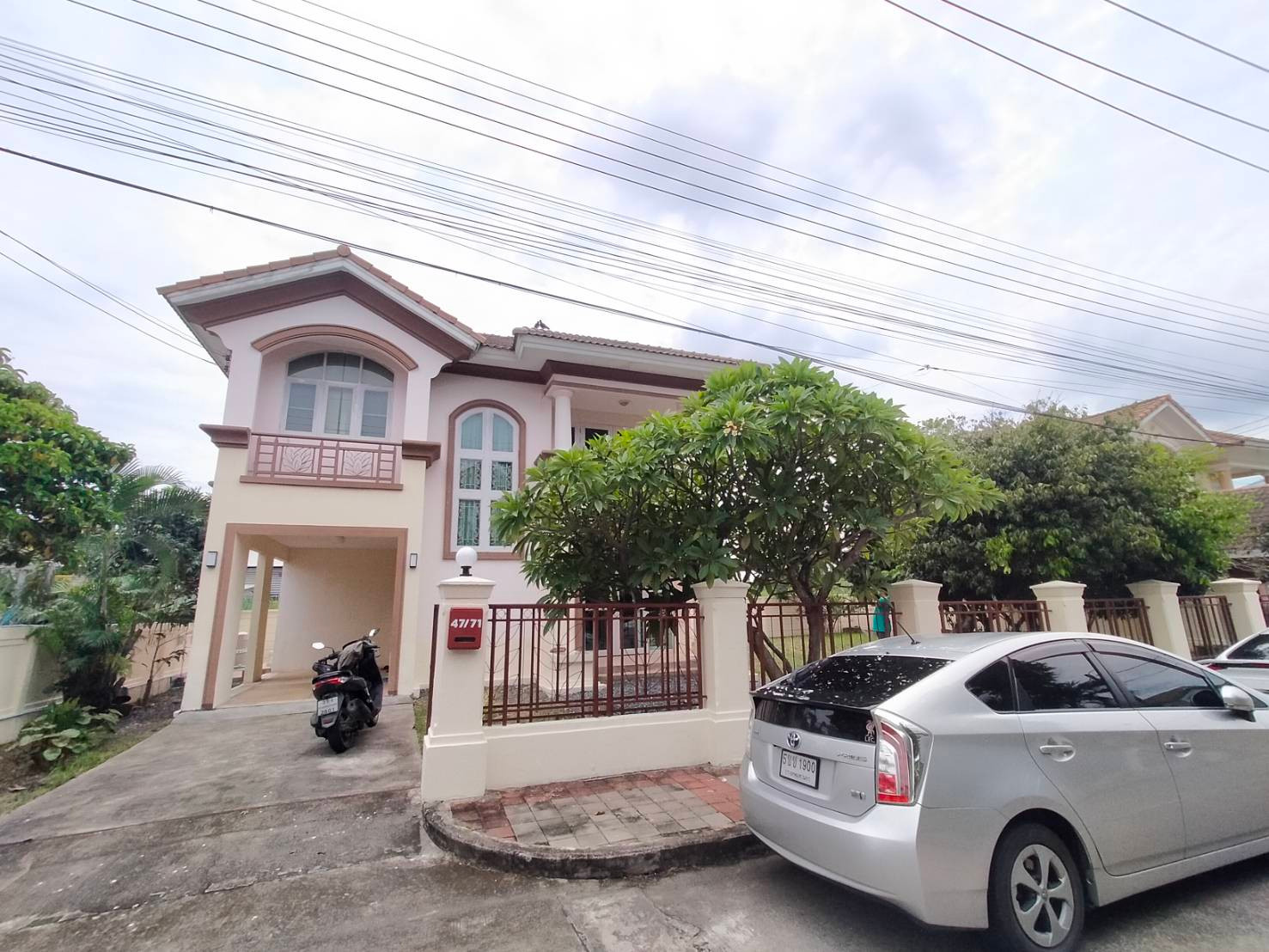 ⚡ For rent, 2-story detached house, Passorn Village 10, Soi Suwinthawong 21, size 104 sq m. ⚡