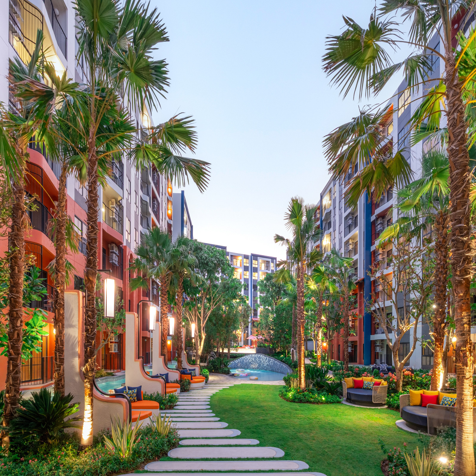 Cabanas Hua Hin for sale, CABANAS HUAHIN, relax with the large central part of the project. Inspired by the colorful city of Lisbon. Cabanas Hua Hin for sale, CABANAS HUAHIN, relax with the large central part of the project. Inspired by the colorful city of Lisbon.