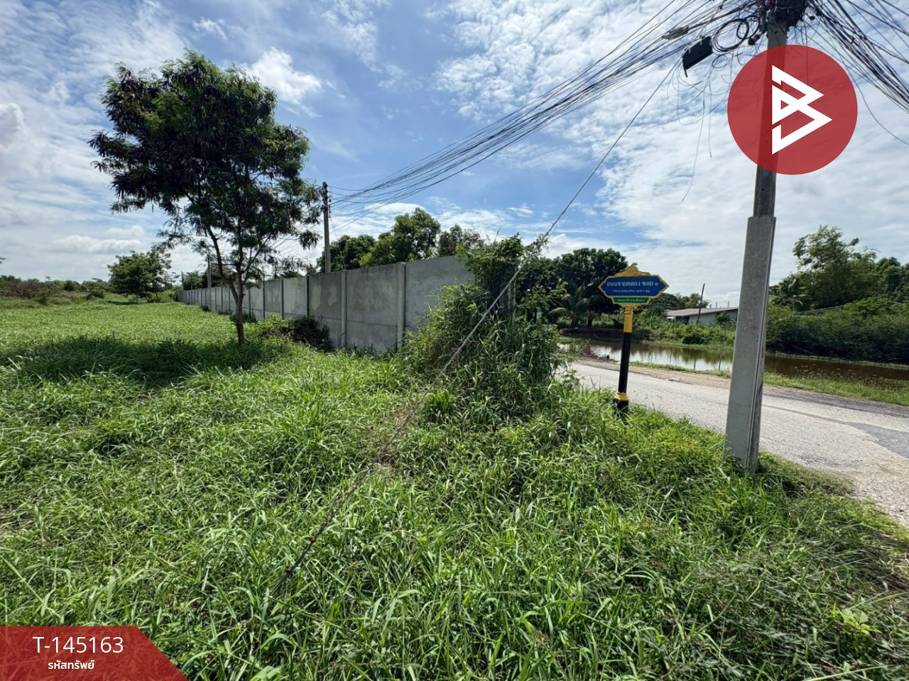 Land for sale, area 21 rai 2 ngan 47.4 square wah, Bang Phai, Chachoengsao. – รูปที่ 3