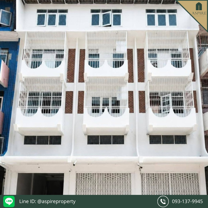[For Rent] 4-Storey Commercial Building, Ratchadaphisek, Near MRT Rama 9