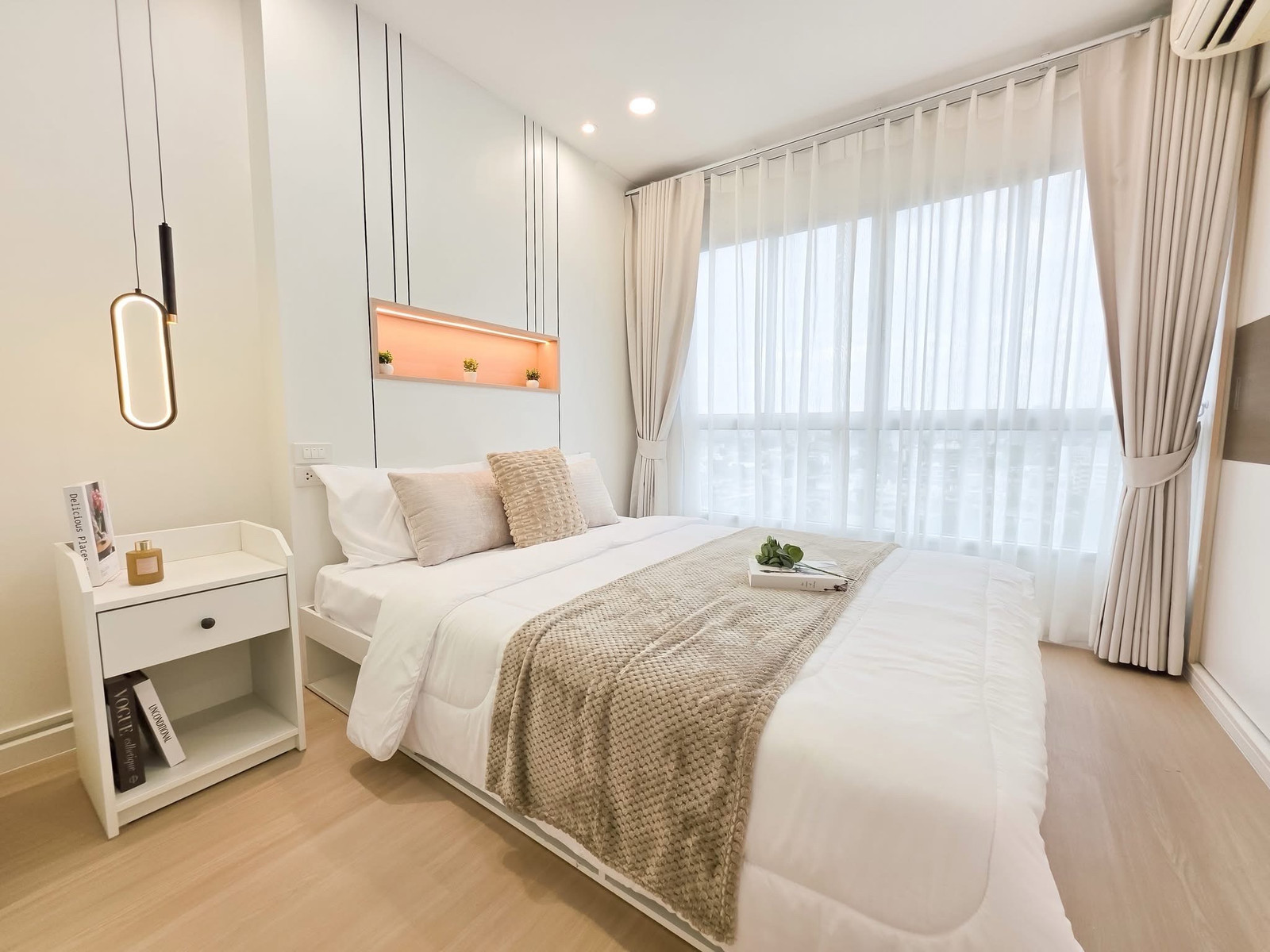 ✨ Lumpini Place Ratchayothin | Beautiful room, newly renovated, city view, fully furnished, ready to move in immediately.