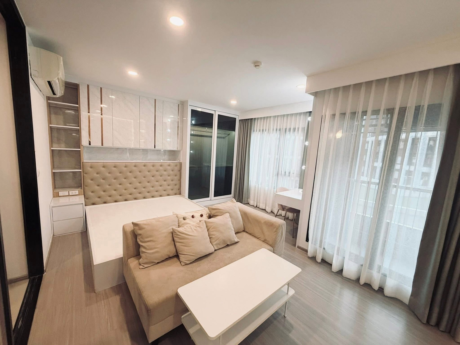 P-3060 🔥🔥 Beautiful room, built-in furniture, Aspire Sukhumvit Onnut, ready to move in, near BTS On Nut. P-3060 🔥🔥 Beautiful room, built-in furniture, Aspire Sukhumvit Onnut, ready to move in, near BTS On Nut.