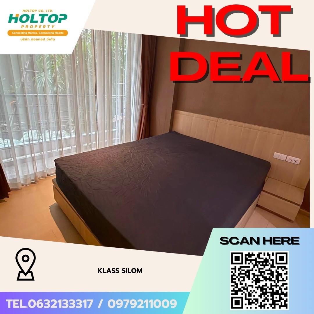 #Z5989💥080769 🔥Condo for rent Klass Silom #Z5989💥080769 🔥Condo for rent Klass Silom