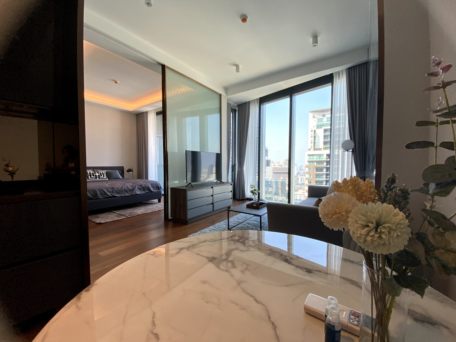 Ultra-Luxury Living ✨ 1 bedroom for rent, The Estelle Phrom Phong, beautiful room, fully furnished, ready to move in, near EM District, walk to BTS. Ultra-Luxury Living ✨ 1 bedroom for rent, The Estelle Phrom Phong, beautiful room, fully furnished, ready to move in, near EM District, walk to BTS.