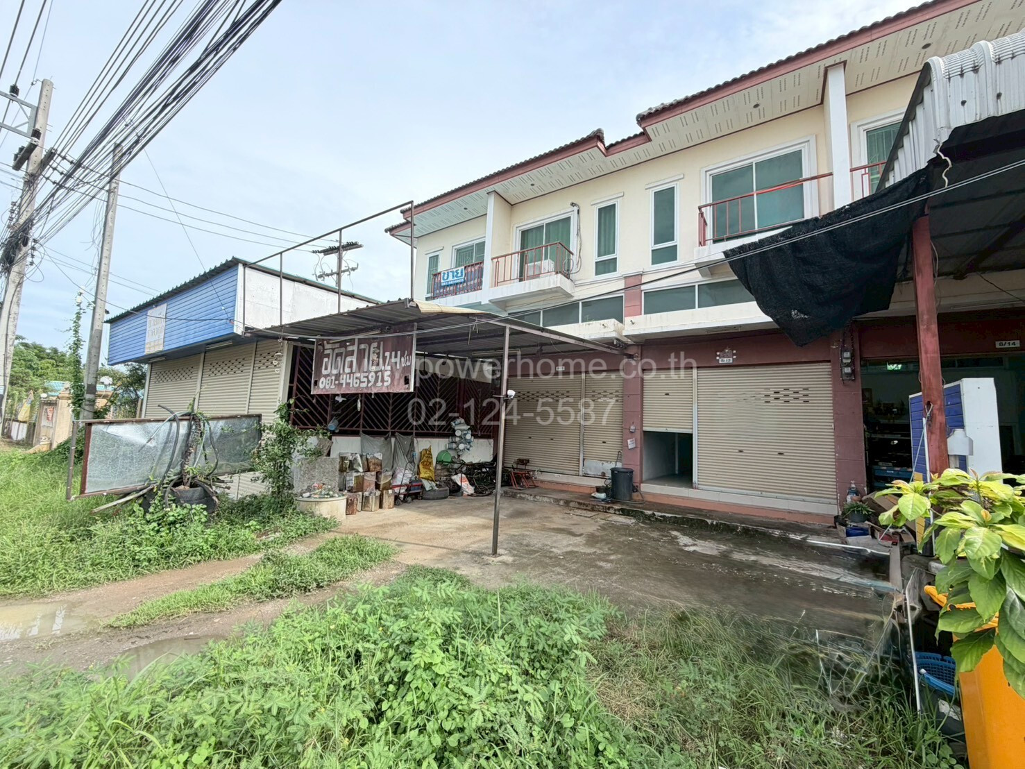 2-story townhouse, Khok Muang Subdistrict, Phachi District, good location next to the main road. Near Phachi Hospital – รูปที่ 2