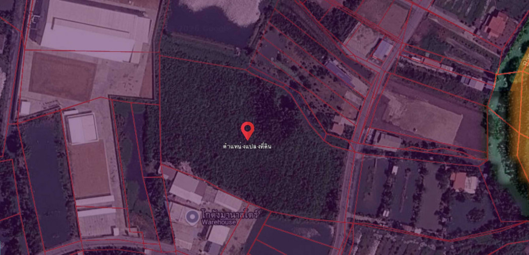 Large plot of land for sale, over 12 rai (approximately 4.8 acres), genuine purple zoning, already filled and leveled. – รูปที่ 2