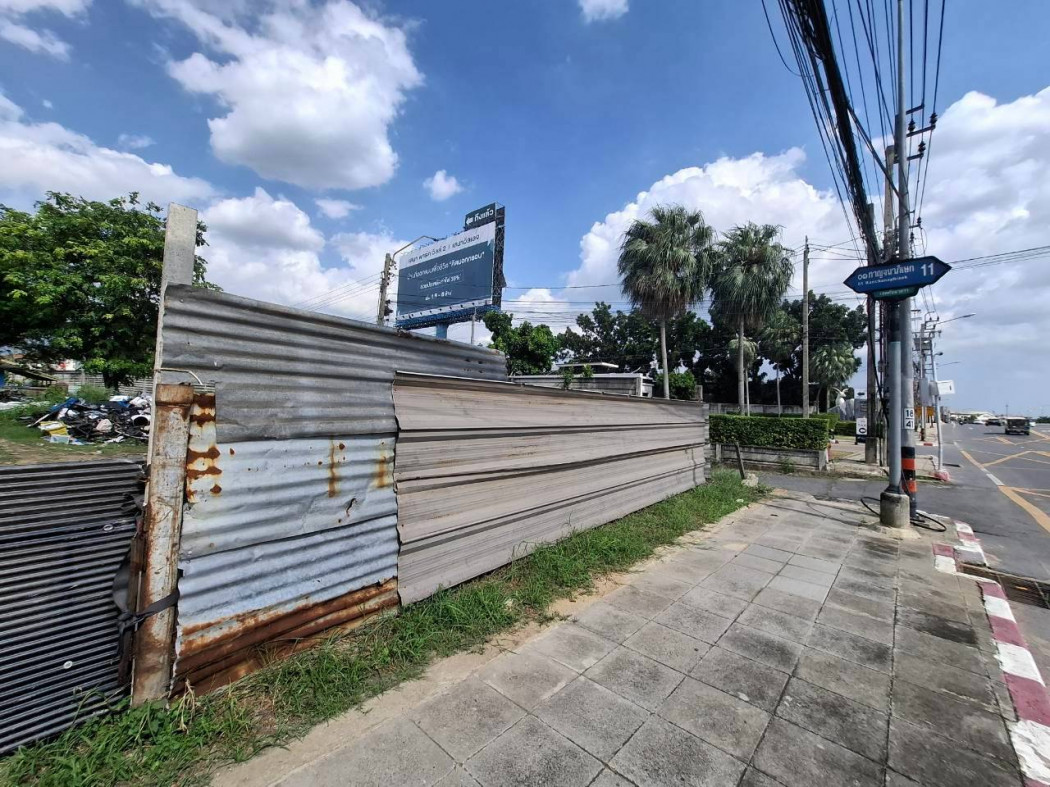 ขาย ที่ดิน ติดถนนกาญจนาภิเษก ขนาด 453 ตรว เหมาะทำการค้า DD – รูปที่ 2