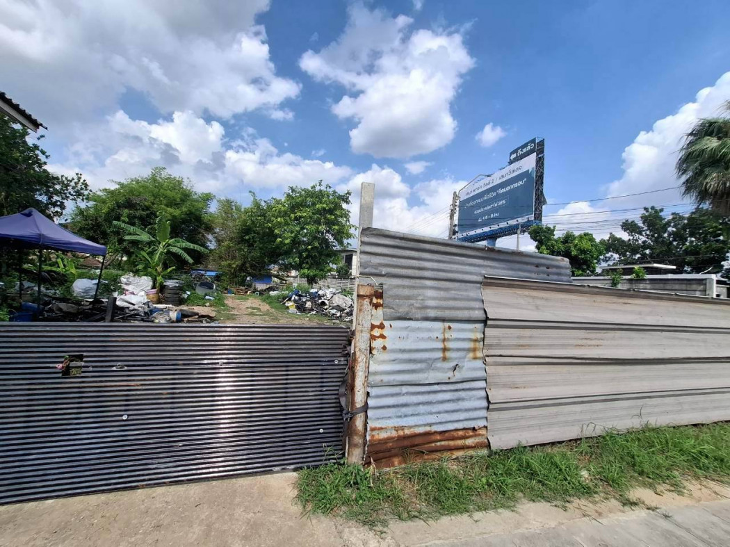 ขาย ที่ดิน ติดถนนกาญจนาภิเษก ขนาด 453 ตรว เหมาะทำการค้า DD – รูปที่ 4