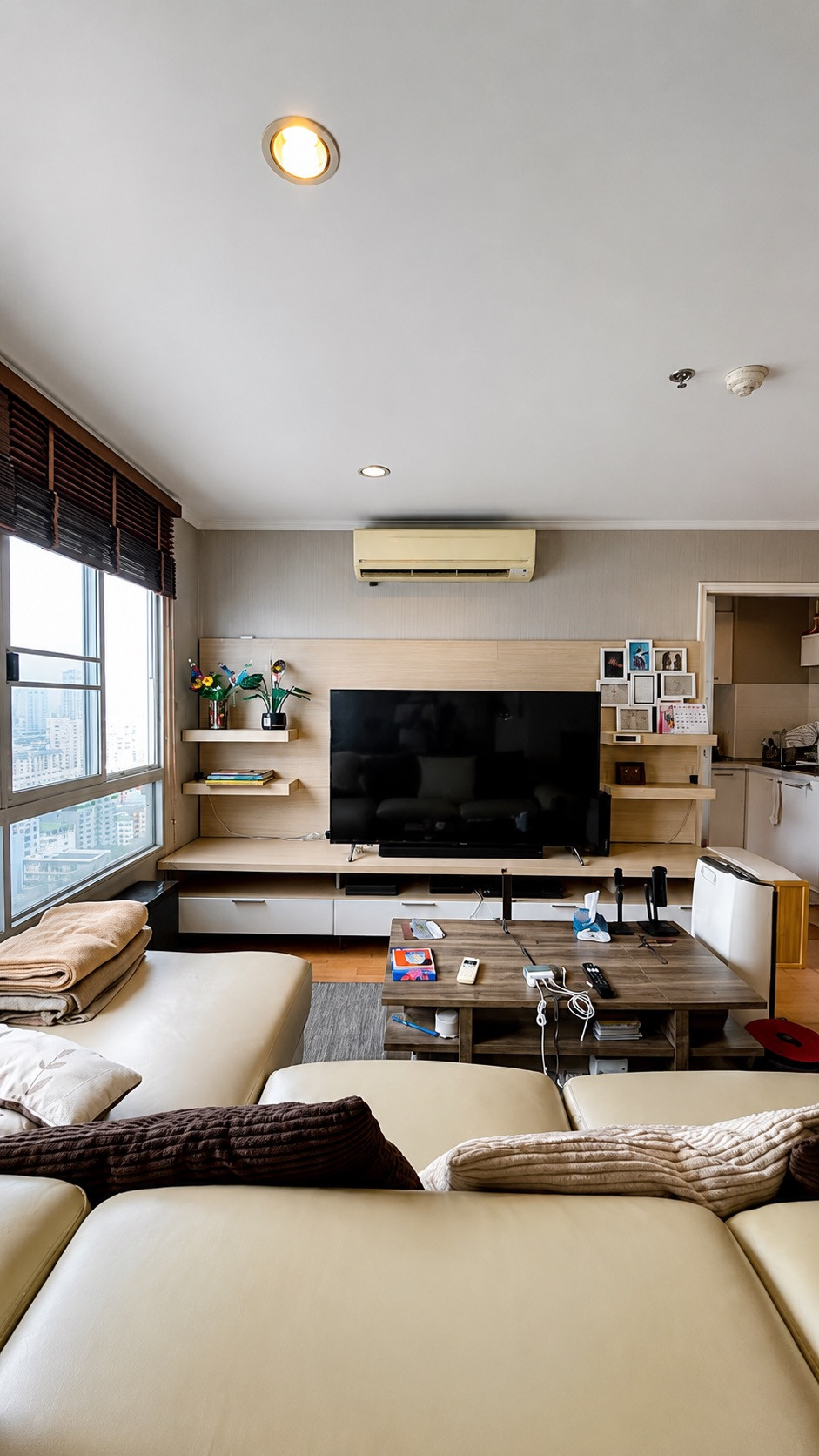 Condo for sale Lumpini Ville Ramkhamhaeng 44, large room 56.42 sq m, fully furnished, beautiful view, ready to move in, 3.5 million.