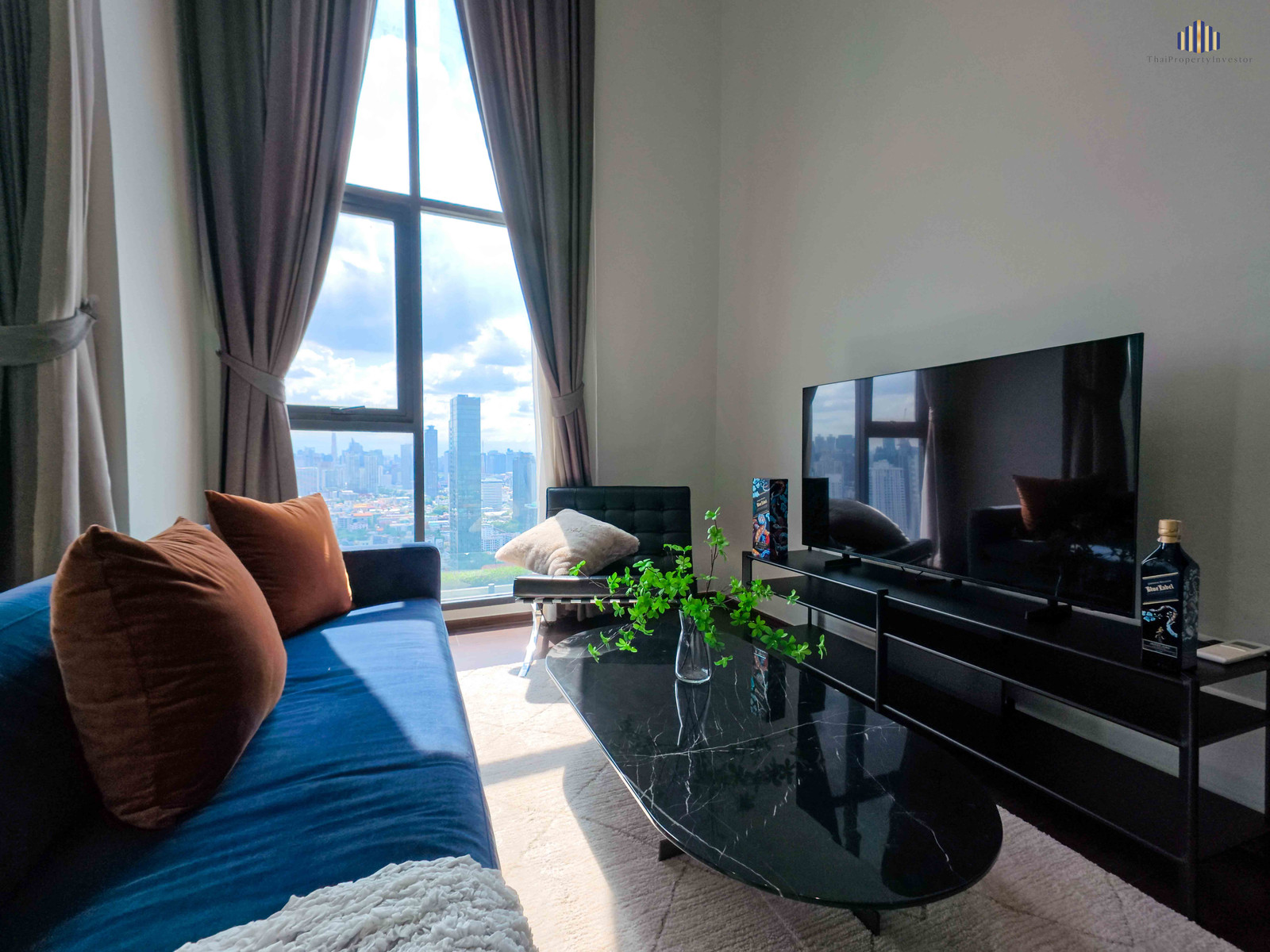 วิวสวน+เมือง Exclusive ห้องเดียวในโครงการ!! ขายคอนโด ซี เอกมัย (C Ekkamai) Loft Studio ห้องมุม เพดานสูง 4.5 เมตร 2 ห้องนอน 68 ตร.ม. ตกแต่งครบ ปล่อยเช่าได้ตลอด!! – รูปที่ 3