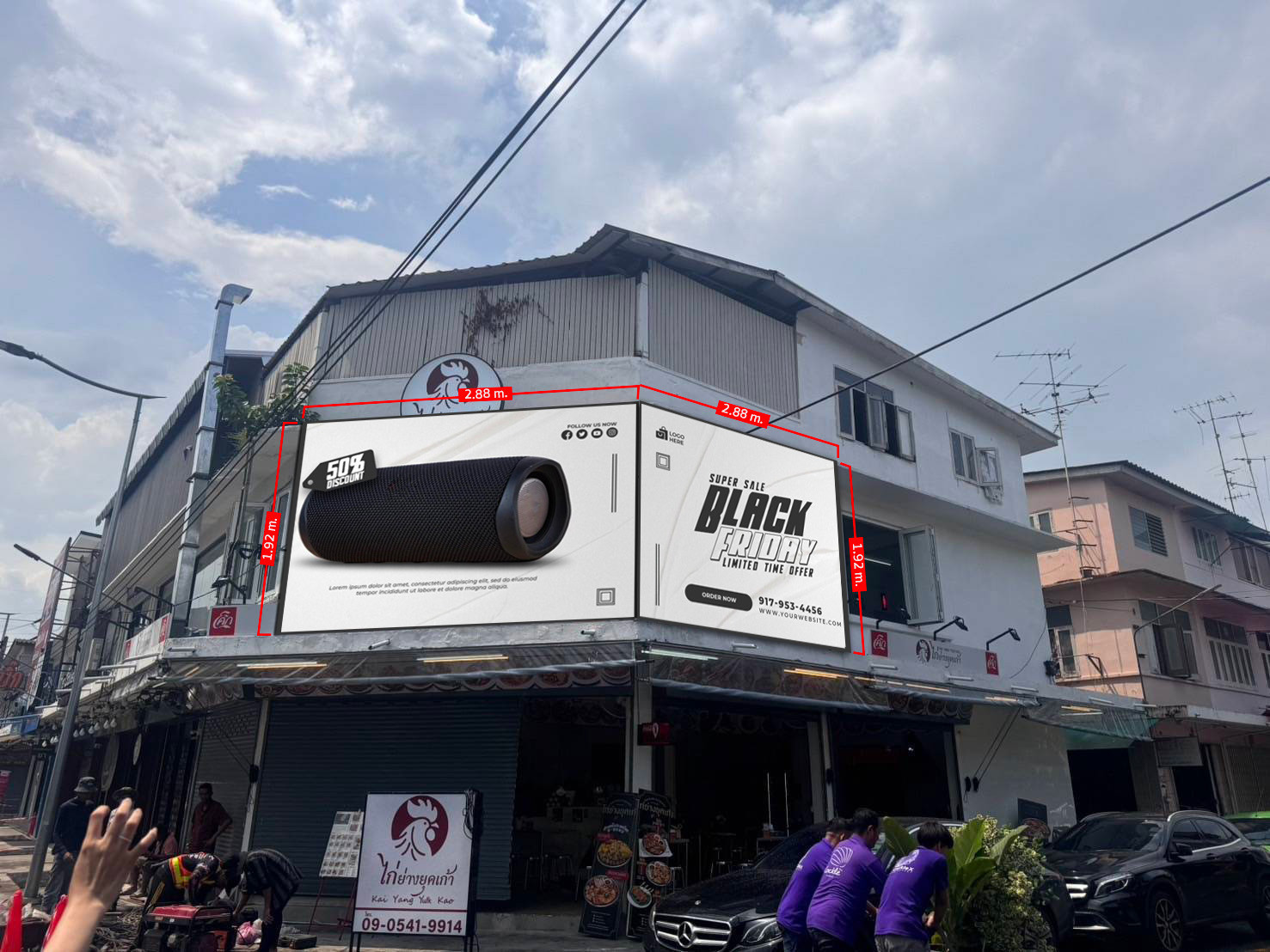 ให้เช่าบูธ คีย์ออส พื้นที่ Food Station ในตึก ทำเลบรรทัดทอง ทำเลคนพลุกพล่านพร้อมเริ่มกิจการได้ทันที – รูปที่ 4