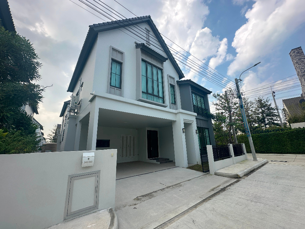 ขายบ้านเดี่ยว 2 ชั้น หลังมุม หน้าโครงการ 4 ห้องนอน 4 ห้องน้ำ – รูปที่ 2