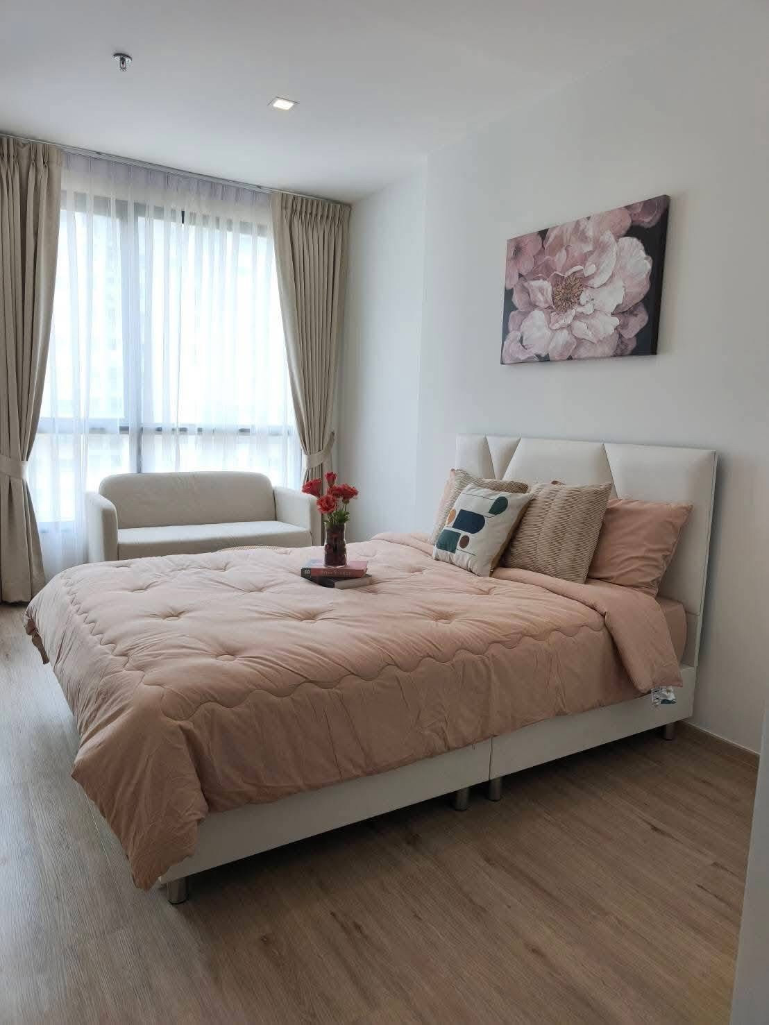 Condo for rent: The Rich Rama 9-Srinakarin, fully furnished, next to MRT Hua Mak (N.2228)