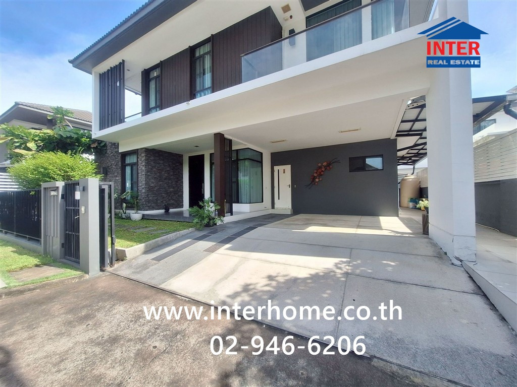 บ้านเดี่ยว 2 ชั้น 80 ตร.ว. หมู่บ้านมัณฑนา อ่อนนุช-วงแหวน3 ใกล้เมกา บางนา ซอยกาญจนาภิเษก43/1 ถนนอ่อนนุช ถนนบางนา-ตราด ถนนคู่ขนานกาญจนาภิเษก เขตประเวศ กรุงเทพมหานคร – รูปที่ 2