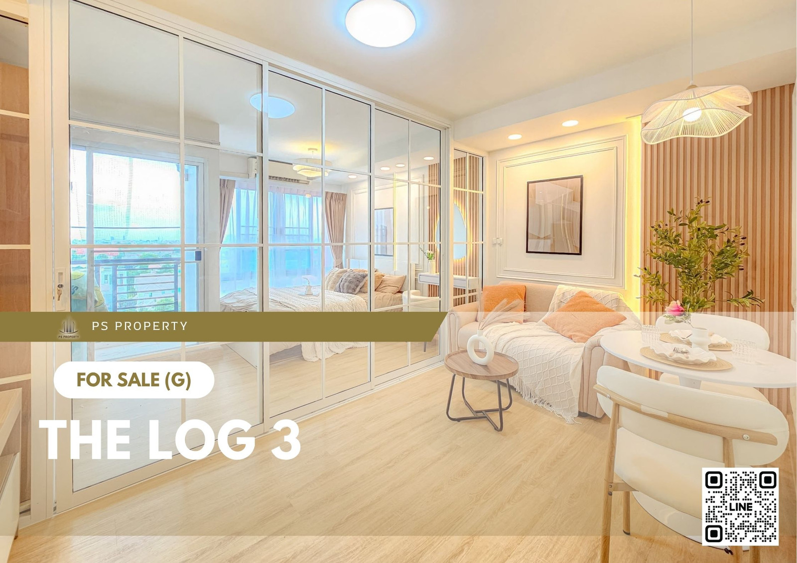 Urgent Sale ✨ The Log 3 ✨ Beautiful unit, fully furnished and equipped with appliances.