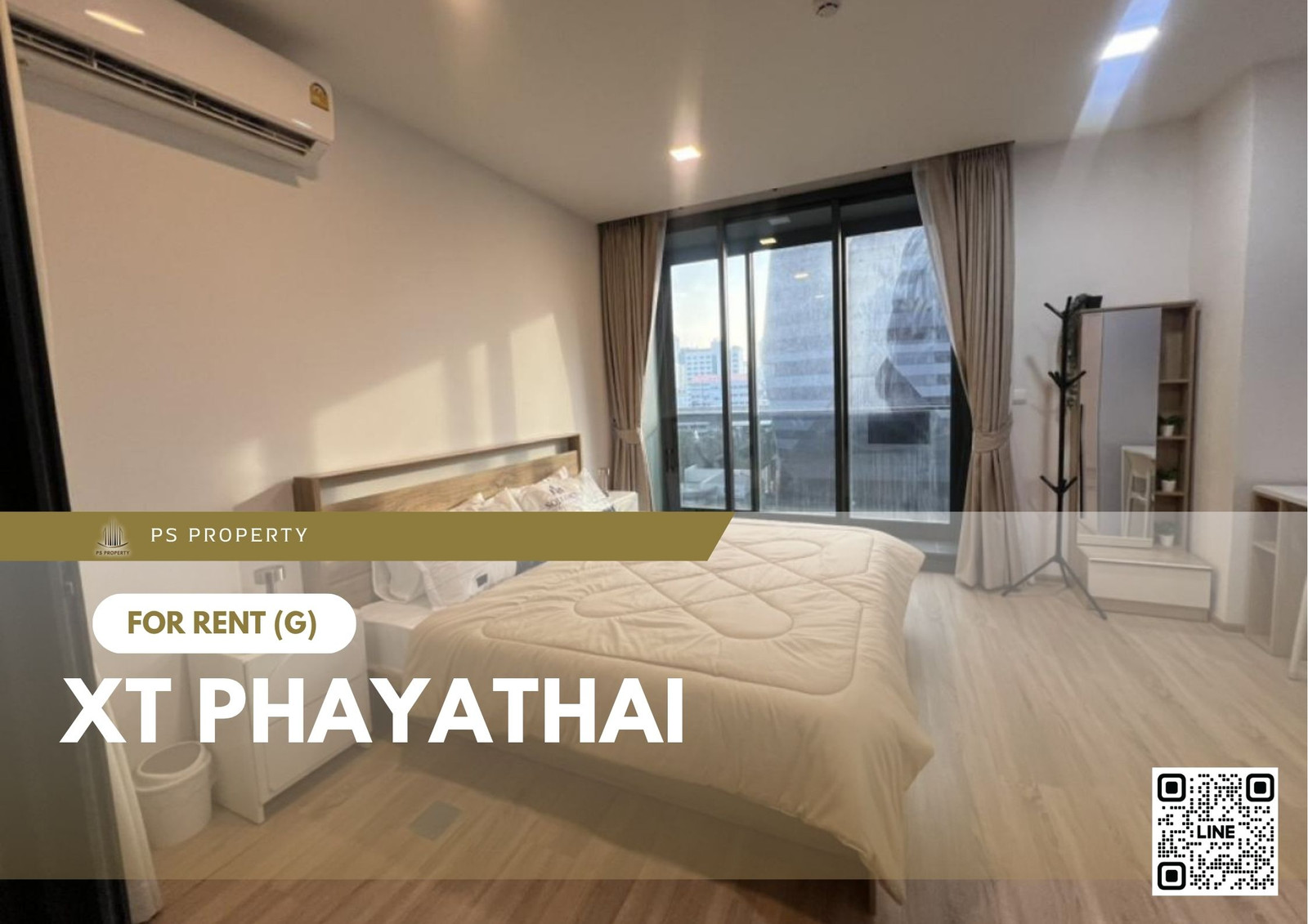 ให้เช่า 📍 XT PHAYATHAI 📍 เฟอร์นิเจอร์ และ เครื่องใช้ไฟฟ้าครบ ใกล้ BTS พญาไท 