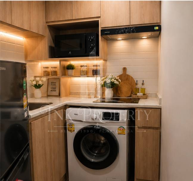Oneder Kaset Condo ห้องมุม 2 ห้องนอน วิวตึกใบหยกสกาย วิวไม่บล็อก พร้อมอยู่ ใกล้ ม.เกษตร – รูปที่ 3