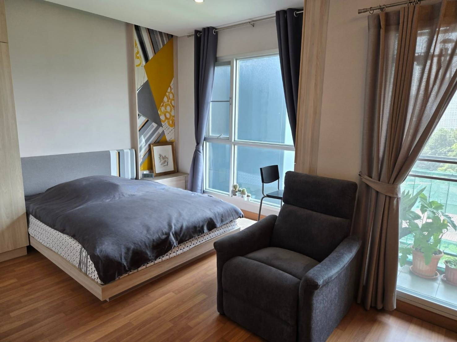 Private corner room, open view, good location ⭐Lumpini Park Vibhavadi-Chatuchak (Lumpini Park Vibhavadi - Chatuchak) – รูปที่ 2