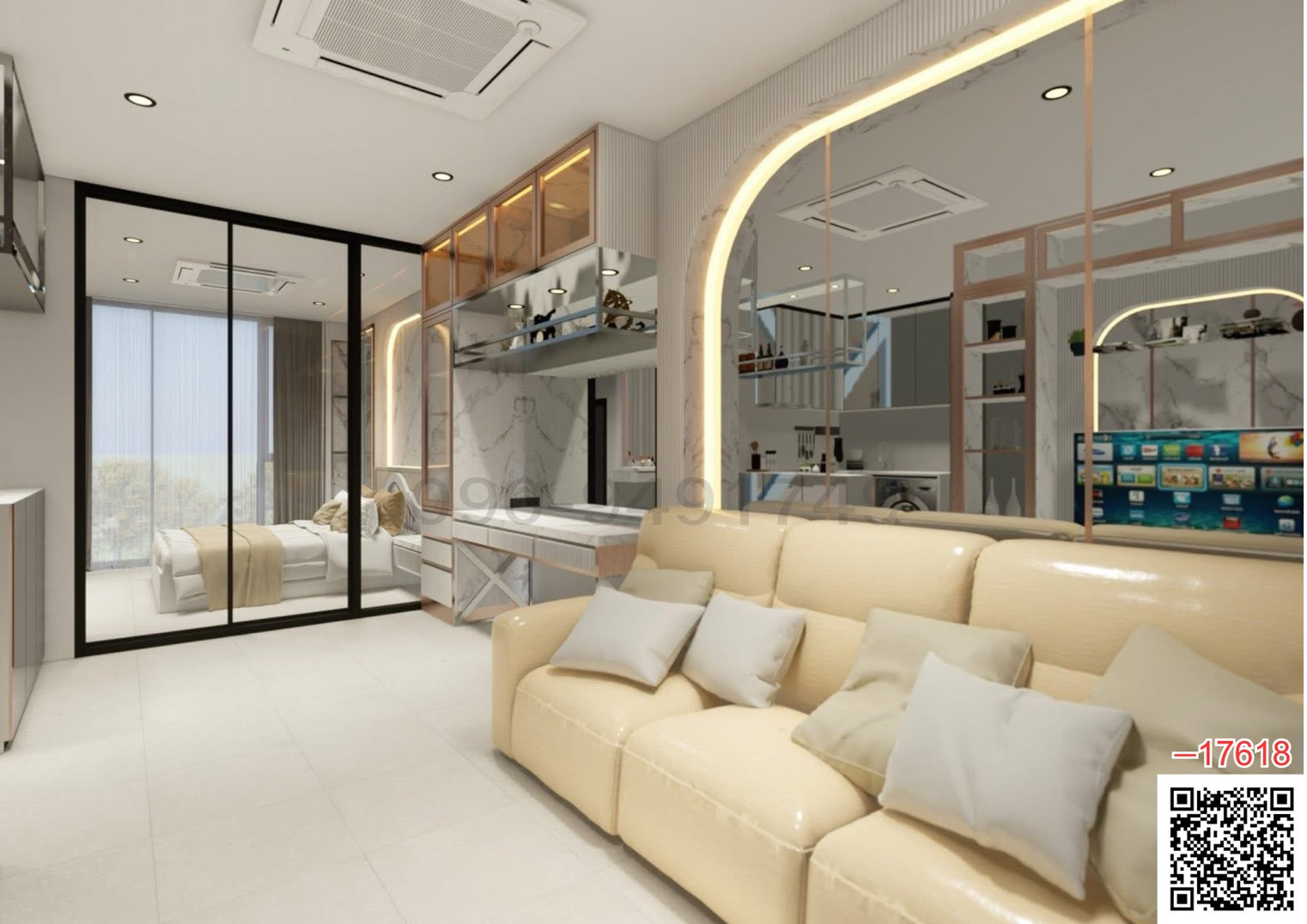 เช่า คอนโด ศุภาลัยไอคอน สาทร ใกล้ The Commons ศาลาแดง – รูปที่ 3