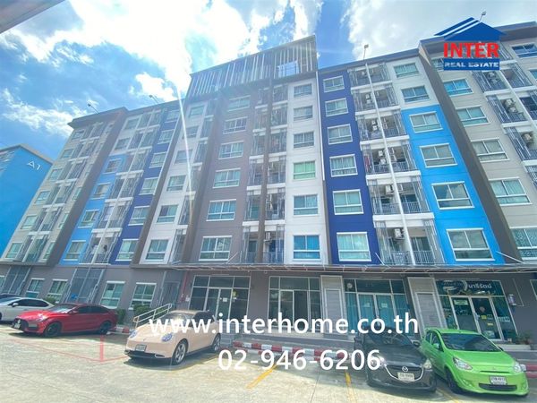 Condominium 26.68 sq m. The Kith Lam Luk Ka Khlong 2, Building A2, near Lotus Lam Luk Ka Khlong 2, Lam Luk Ka Road, Lam Luk Ka, Pathum Thani.
