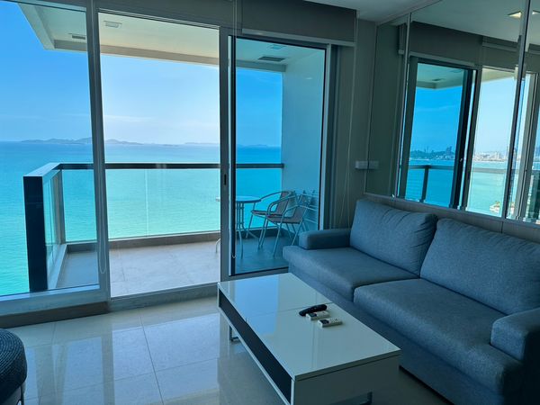 For rent condo The Palm wongamat beach front Pattaya (S03-1970) 