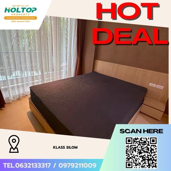 #Z5989💥080769 🔥Condo for rent Klass Silom