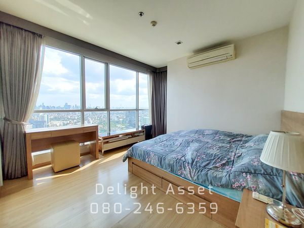 For Rent ! ! Rhythm Phahol-Ari, 2 Bedroom 60 sqm 43th floor Fully-furnished with Nice View,  Near BTS Ari &amp; BTS Saphan kwai