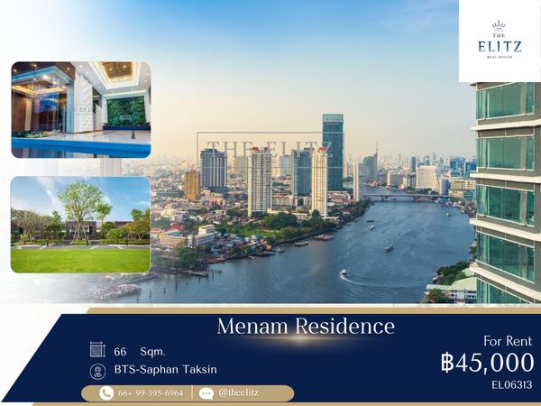 ✨ Spectacular Riverside Residence Featuring Breathtaking Views Over the Chao Phraya River ✨
