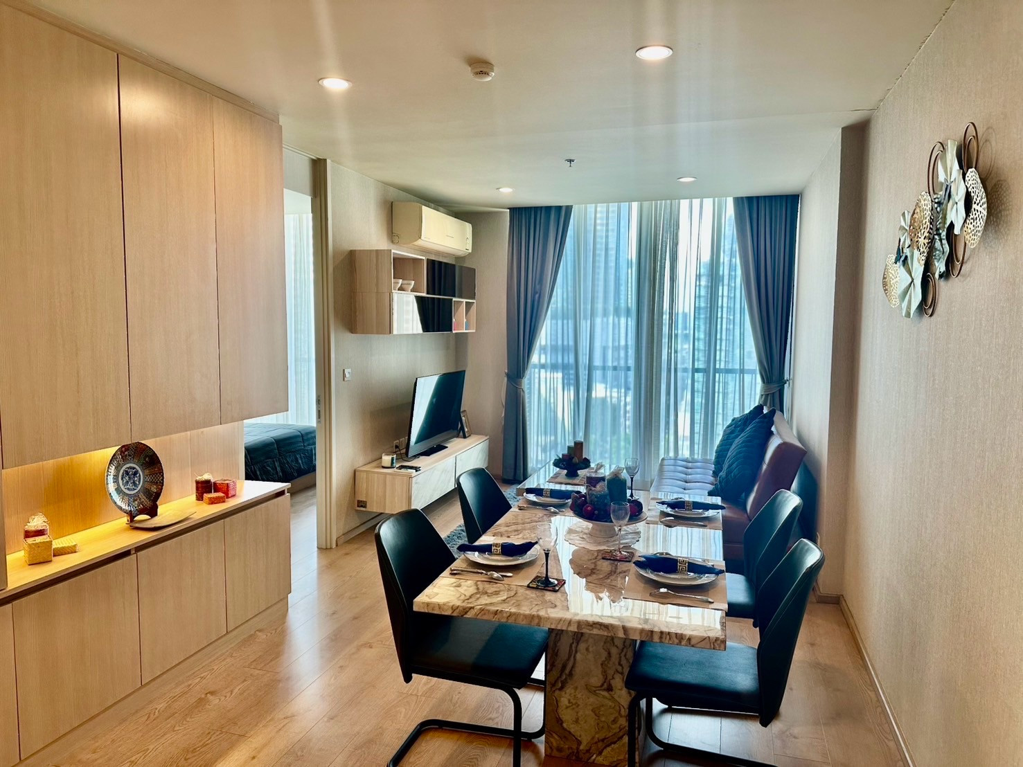 Noble Recole sukhumvit 19 🚶walkable to BTS Asoke. Beautiful unit✨ – รูปที่ 4