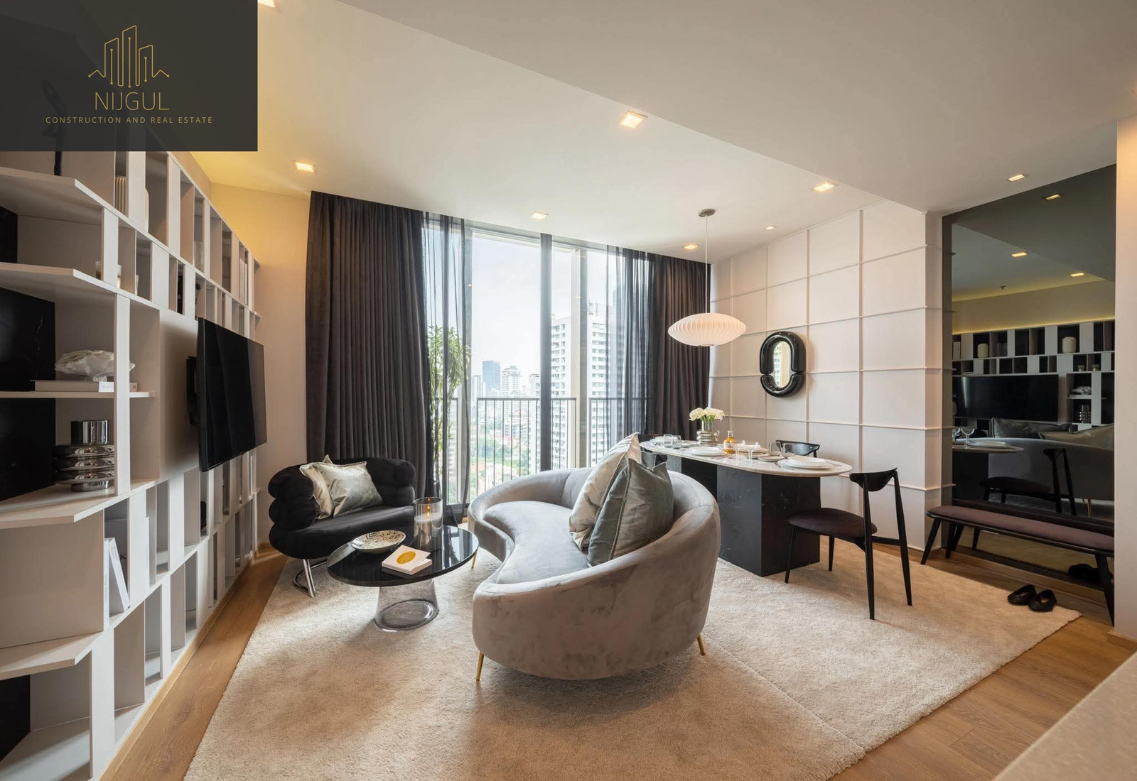 ให้เช่า โนเบิล อราวน์ สุขุมวิท 33 | ห้องมุม | Fully furnished 