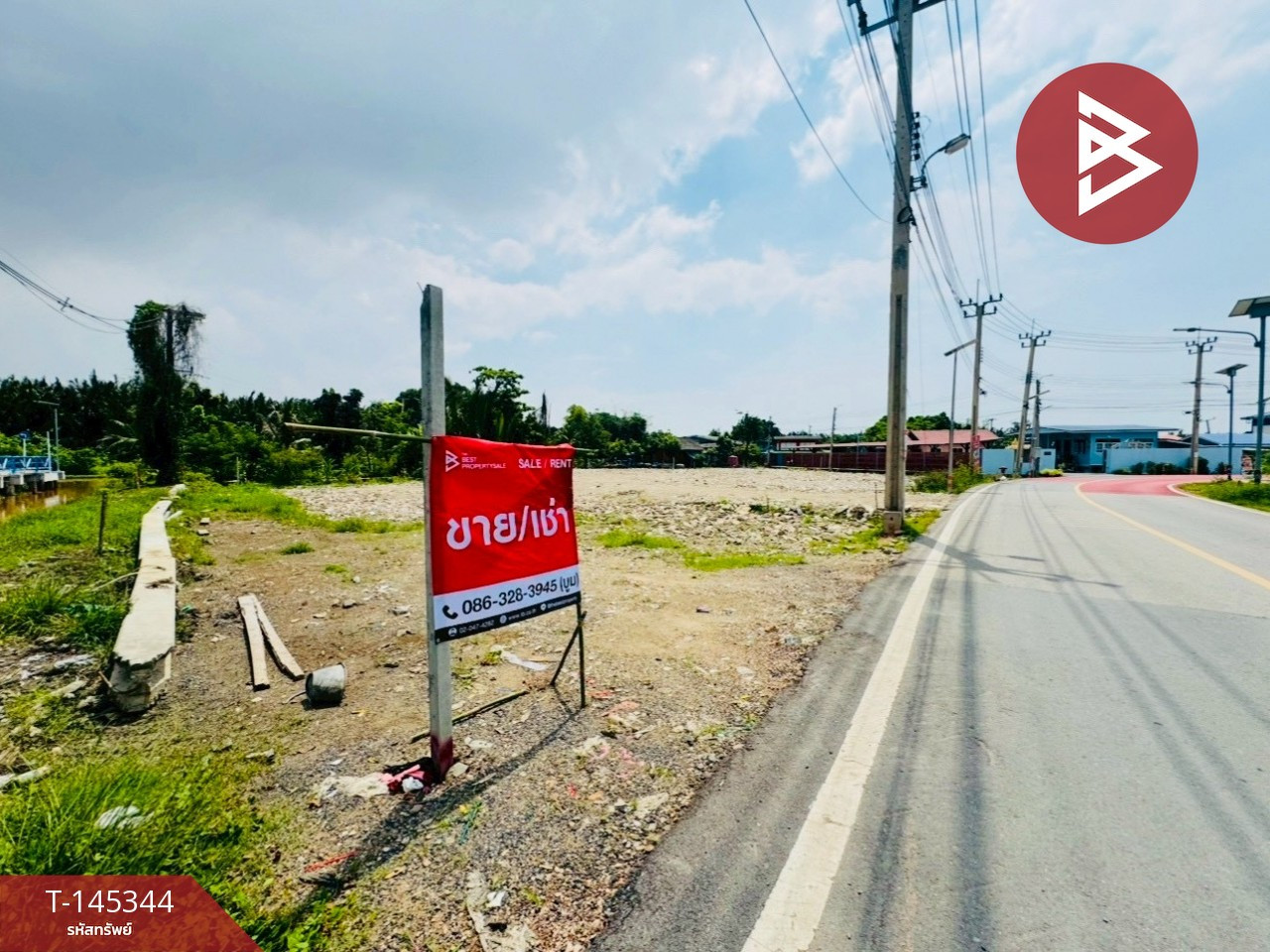 ขาย/เช่า ที่ดินเปล่าริมน้ำ 1 ไร่ 2 งาน 4 ตารางวา สุขสวัสดิ์ 92 สมุทรปราการ – รูปที่ 2