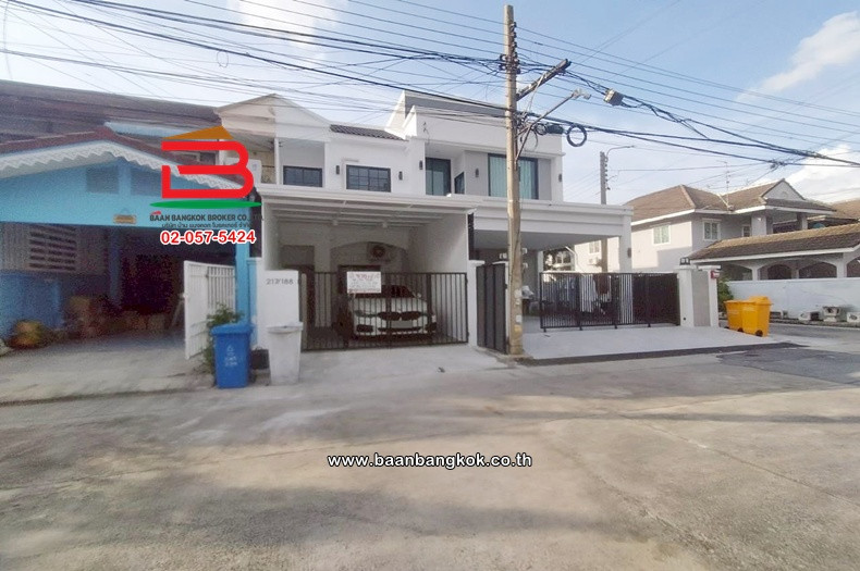 For rent, 2-story townhouse, area 18.8 sq m, Suksomboon Village (Soi Phahonyothin 50, Intersection 11-5), Phahonyothin Road, Khlong Thanon Subdistrict, Sai Mai District. For rent, 2-story townhouse, area 18.8 sq m, Suksomboon Village (Soi Phahonyothin 50, Intersection 11-5), Phahonyothin Road, Khlong Thanon Subdistrict, Sai Mai District.