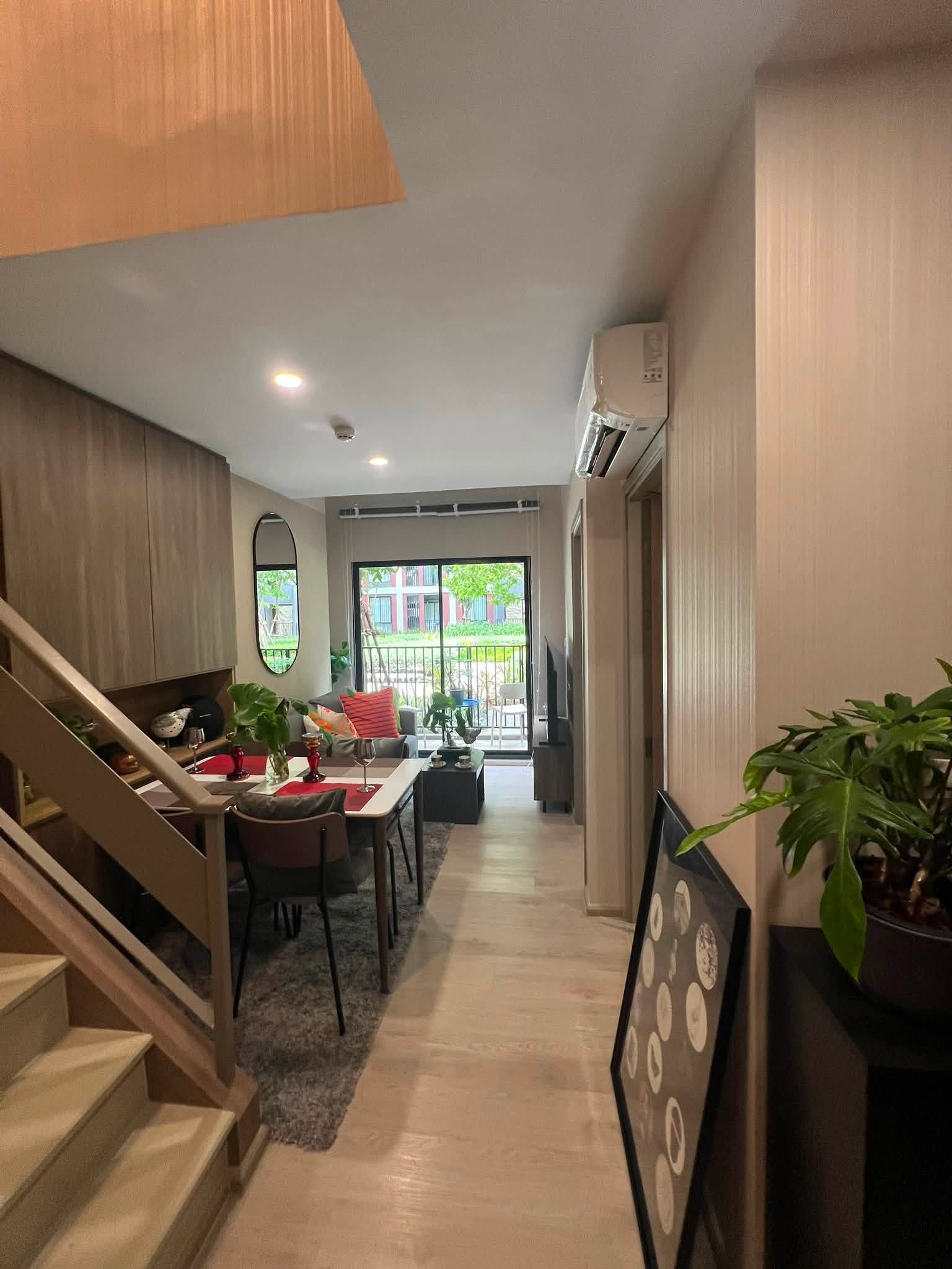 🔥 For rent NUE CORE KHUKHOT STATION (New Core Khu Khot Station) | 2 bedrooms 58.21 sq m. | 1st floor | near BTS Khu Khot | 27,000 baht/month | PK0095 | Line @979ywrvr