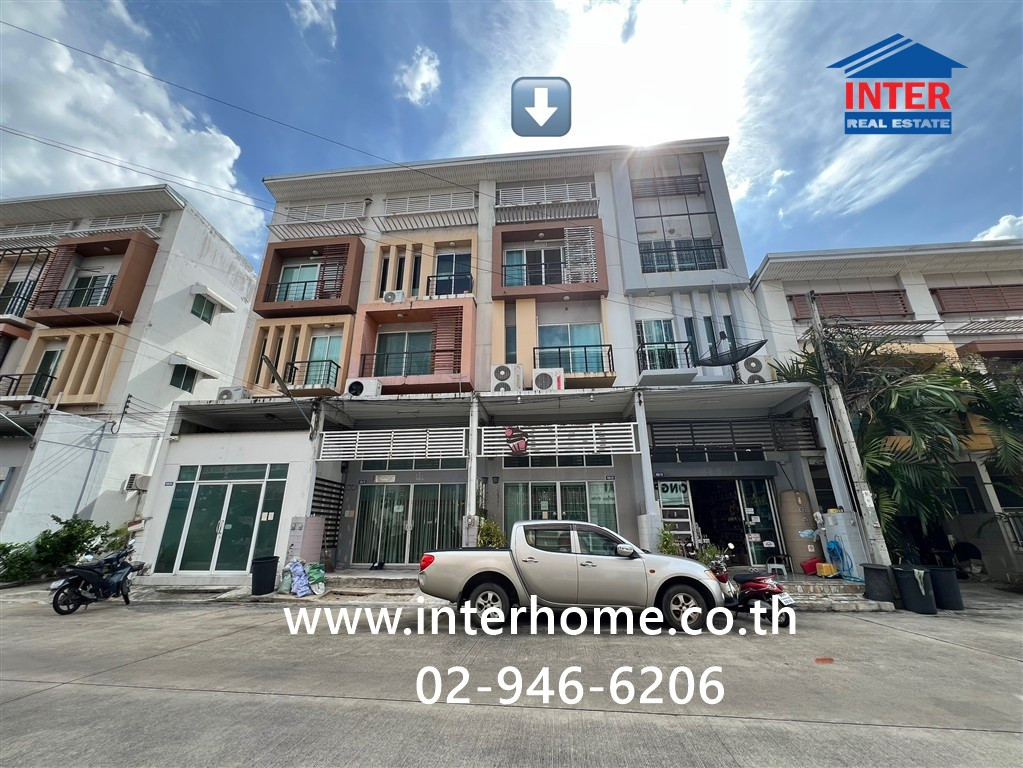 Commercial building, 3.5 floors, 19.9 sq m, RK Park Village 406. Ramintra-Khubon Road along Khlong Song Hathairat Road, Khlong Sam Wa District, Bangkok Commercial building, 3.5 floors, 19.9 sq m, RK Park Village 406. Ramintra-Khubon Road along Khlong Song Hathairat Road, Khlong Sam Wa District, Bangkok