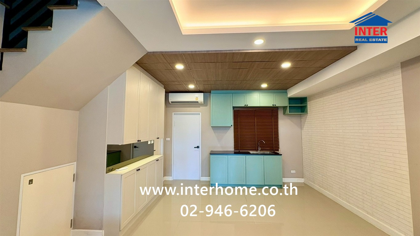 ทาวน์เฮ้าส์ 2 ชั้น 22.2 ตร.ว. หมู่บ้านพลีโน่ รามอินทรา – จตุโชติ ซอยกาญจนาภิเษก3 ถนนไทยรามัญ ถนนกาญจนาภิเษก เขตคลองสามวา กรุงเทพมหานคร – รูปที่ 4