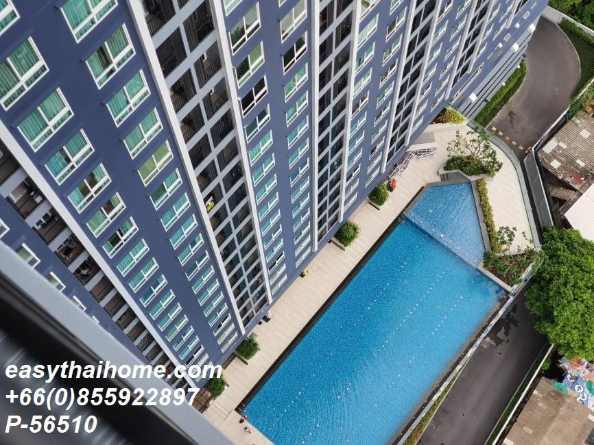 P-56510 ให้เช่า The Metropolis Samrong Interchange (เดอะ เมโทรโพลิส สำโรง อินเตอร์เชนจ์) | 2 ห้องนอน 1 ห้องน้ำ | วิวเมือง | ชั้น 31 | 52 ตร.ม. | อาคาร A | เฟอร์นิเจอร์ครบ | 24,000 บาท/เดือน | ที่จอดรถ 1 คัน | Line Id: @easythaihome | 085-592-2897 – รูปที่ 3
