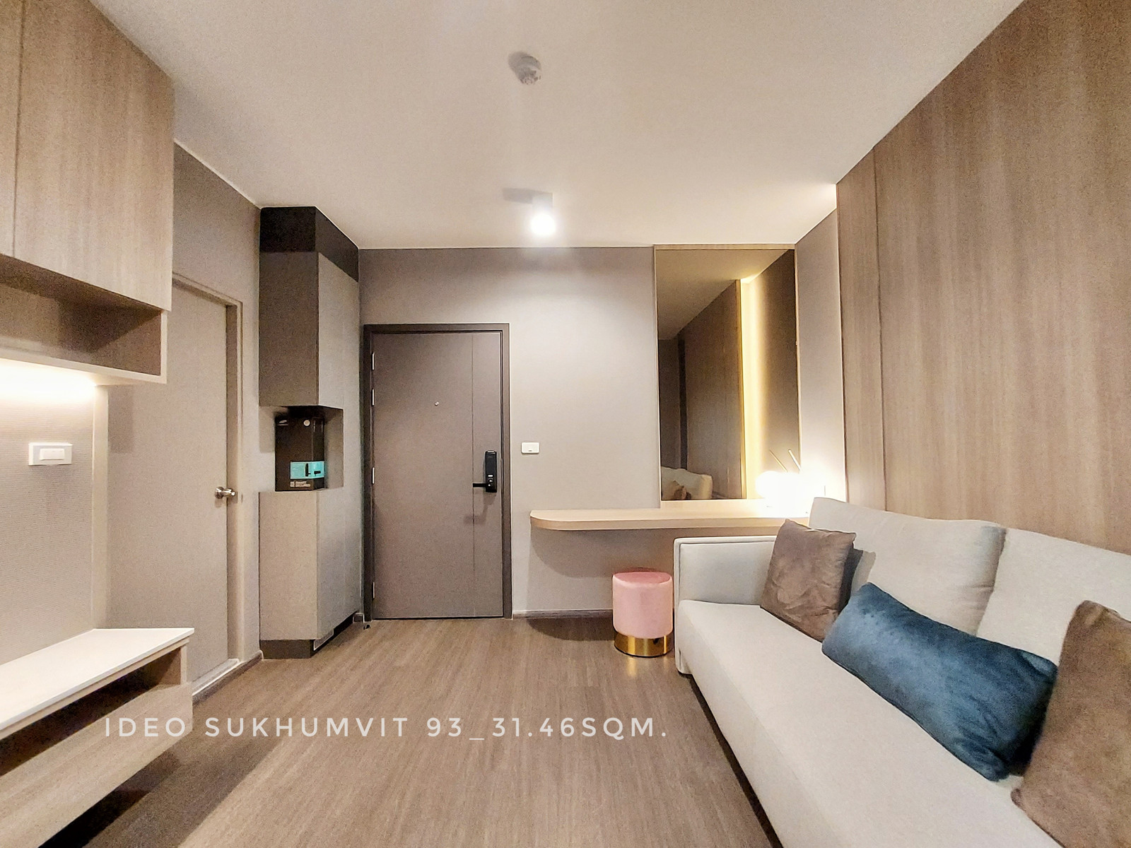 🎉ให้เช่าห้องคอนโด 1 ห้องนอน เฟอร์ครบ ไอดีโอ สุขุมวิท 93 ติด BTS บางจาก
