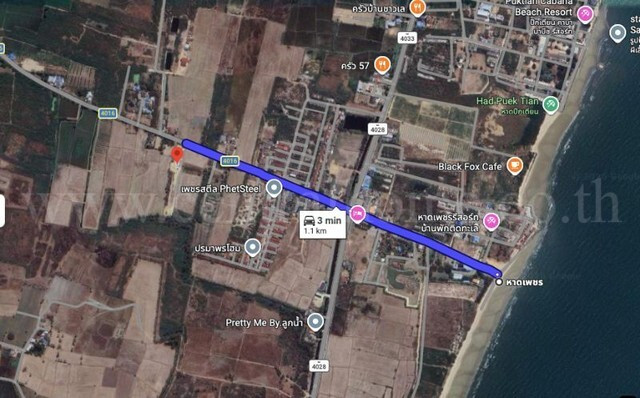 Land 260 sq m, rural highway road P.P.4016, good location, very cheap price. – รูปที่ 2