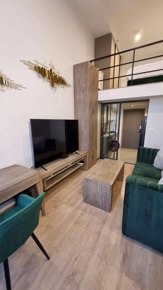IDEO Rama 9-Asoke (MRT พระราม 9) ห้อง Loft ชั้น 30 ขนาด 38 ตรม. เพดานสูง 4.22 เมตร Welcome co-agency 
 – รูปที่ 4